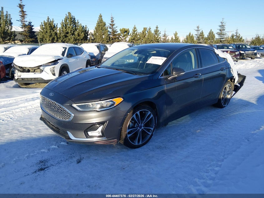 Vin: 3fa6p0d93lr176226, lot: 44903947, ford fusion titanium 20202