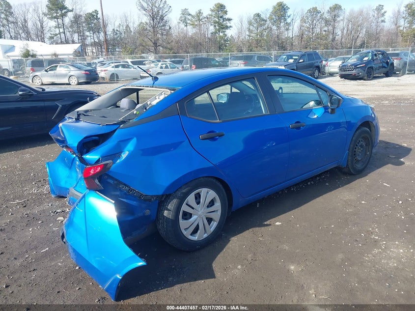 2020 Nissan Versa S Xtronic Cvt