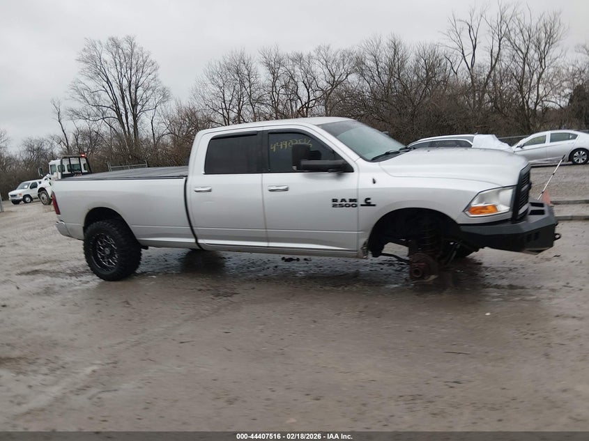 2012 Ram 2500 6.7 Ram Slt silver Lot 111044407516 Vin 3C6UD5JL1CG187185