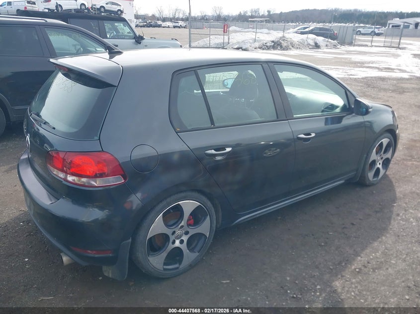 2012 Volkswagen Gti 4-Door