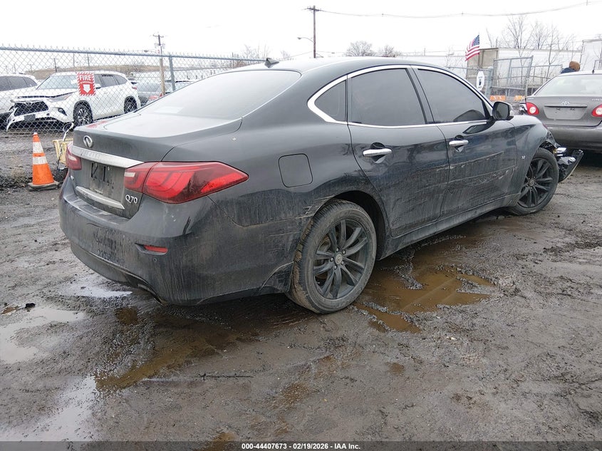 Vin: jn1by1ar2km585098, lot: 44904245, infiniti q70 3.7x luxe 20194
