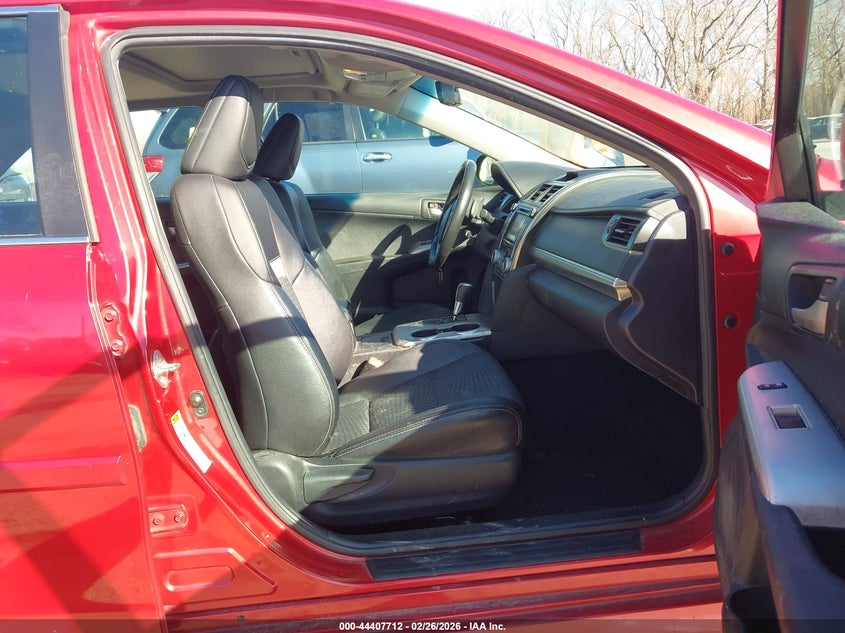 2012 Toyota Camry Se Limited Edition