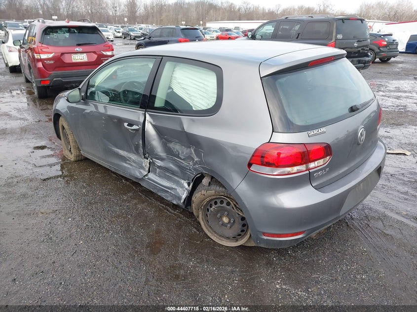 2012 Volkswagen Golf 2.5L 2-Door