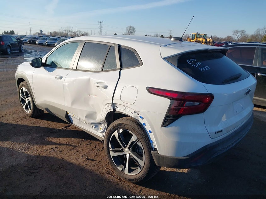 Vin: kl77lgep7tc012540, lot: 44904296, chevrolet trax fwd 1rs 20263