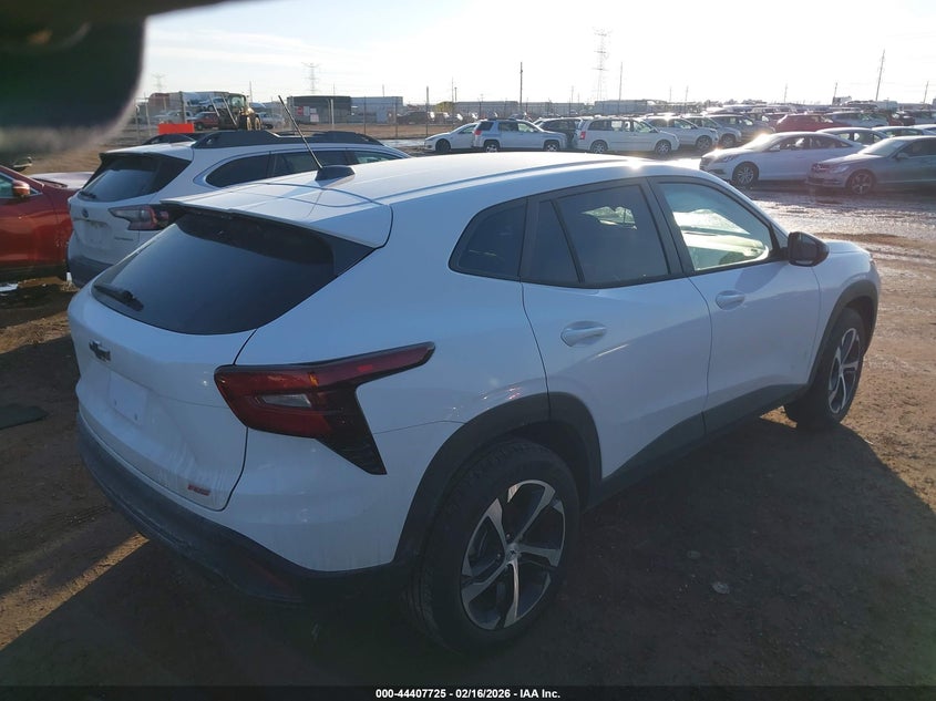 Vin: kl77lgep7tc012540, lot: 44904296, chevrolet trax fwd 1rs 20264