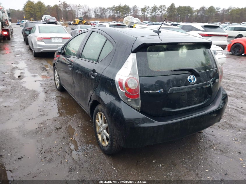 2012 Toyota Prius C Three