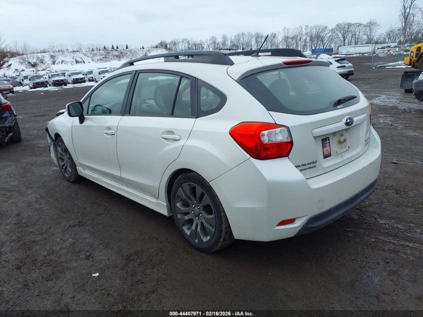 2013 Subaru Impreza 2.0I Sport Premium