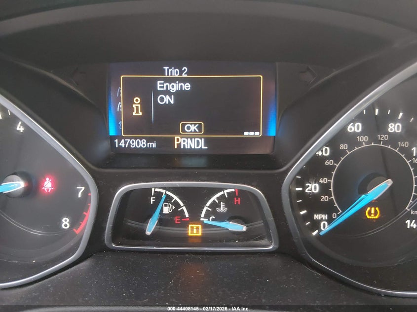 2015 Ford Focus S VIN: 1FADP3E2XFL269192 Lot: 44408145