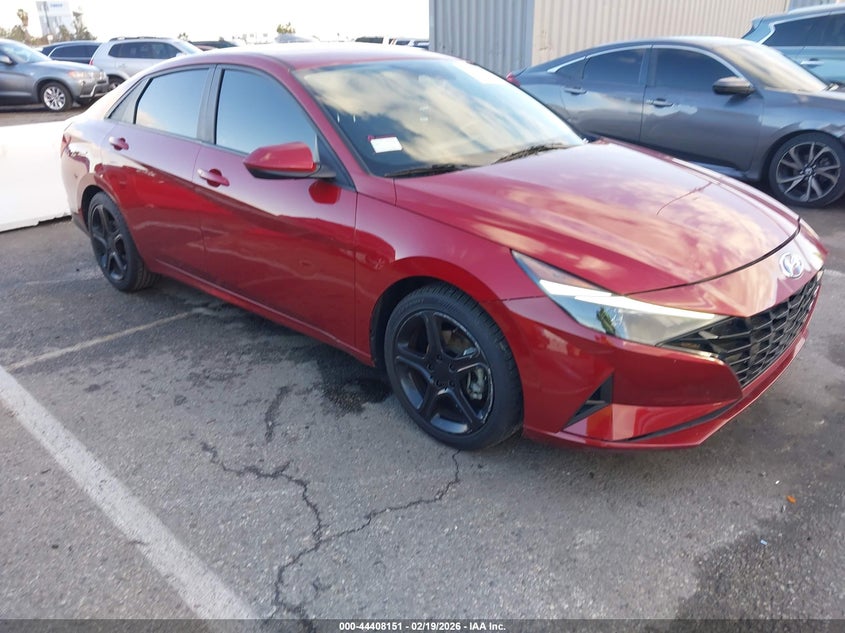 2023 Hyundai Elantra Hybrid Blue