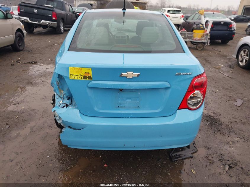 2014 Chevrolet Sonic Ls Auto VIN: 1G1JA5SH4E4158111 Lot: 44408220