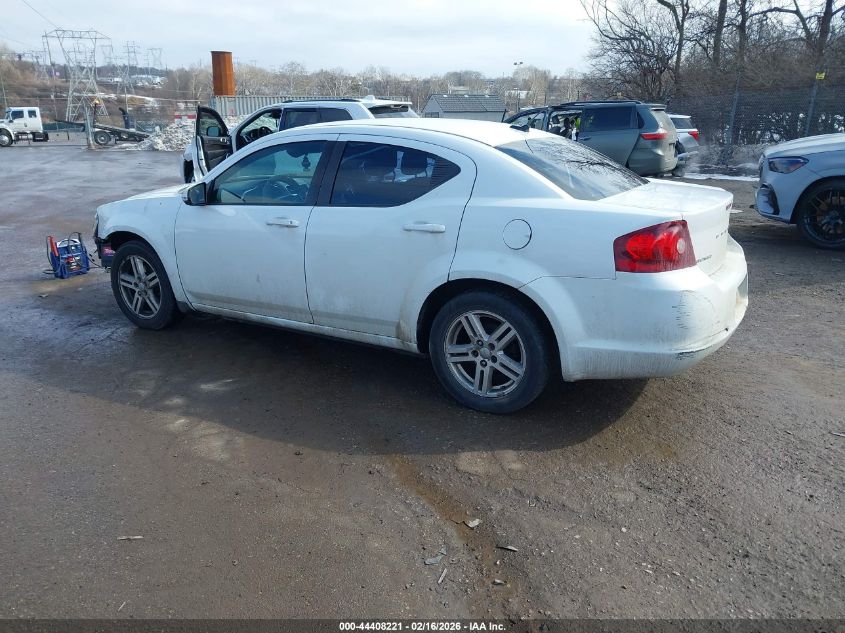 2012 Dodge Avenger Sxt
