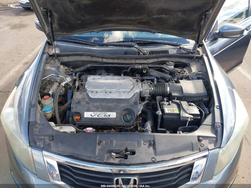 2010 Honda Accord 3.5 Ex-L VIN: 1HGCP3F8XAA028764 Lot: 44408228