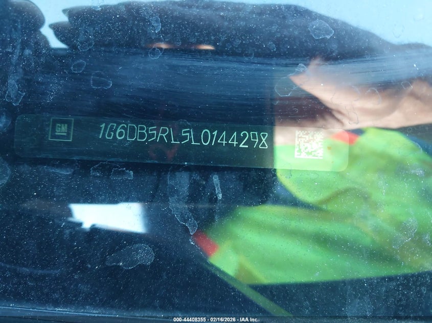 2020 Cadillac Ct4 Premium Luxury VIN: 1G6DB5RL5L0144298 Lot: 44408355