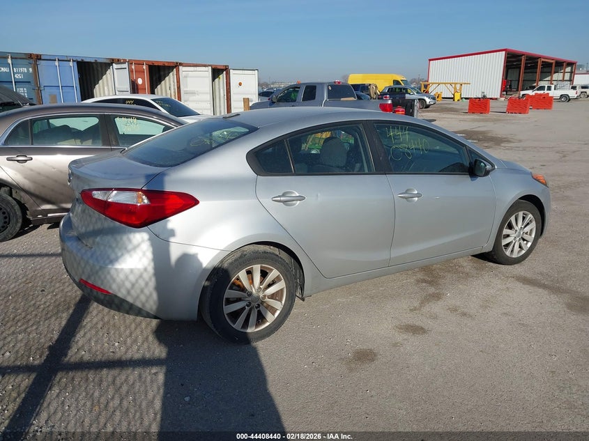 Vin: knafx4a68e5099917, lot: 44905011, kia forte lx 20144