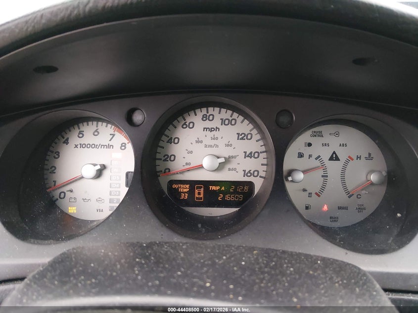 2002 Acura Tl 3.2 Type S VIN: 19UUA569X2A020188 Lot: 44408500