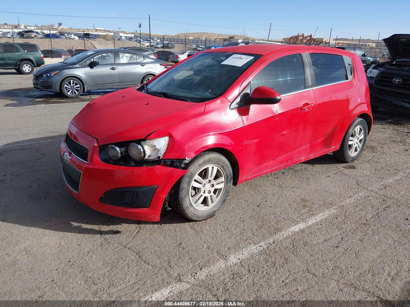 2014 Chevrolet Sonic Lt Manual