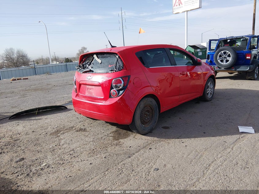 2014 Chevrolet Sonic Lt Manual
