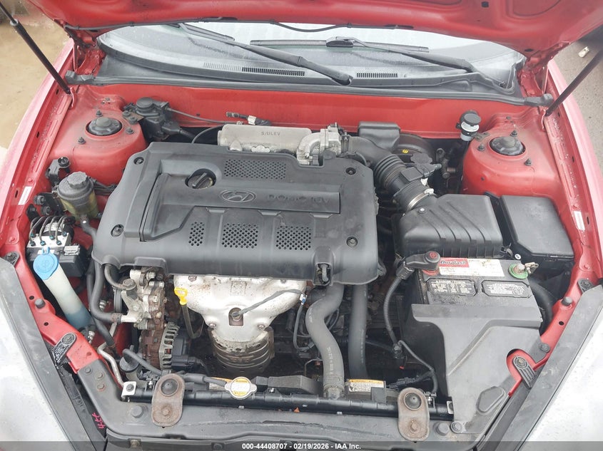 2008 Hyundai Tiburon Gs VIN: KMHHM66D78U277989 Lot: 44408707