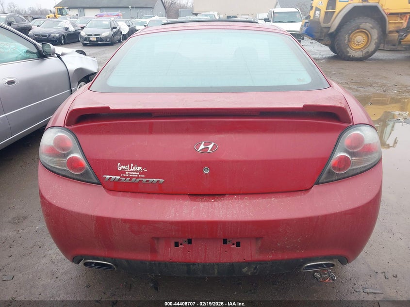 2008 Hyundai Tiburon Gs VIN: KMHHM66D78U277989 Lot: 44408707