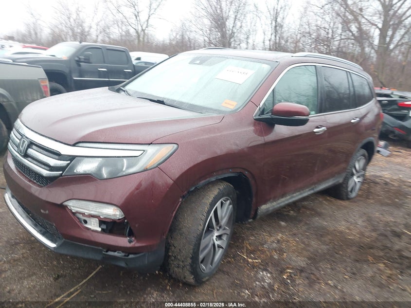 Vin: 5fnyf6h95jb046014, lot: 44905426, honda pilot touring 20182