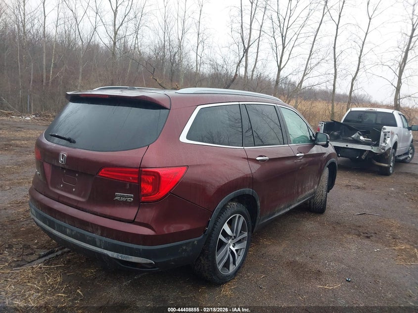 Vin: 5fnyf6h95jb046014, lot: 44905426, honda pilot touring 20184