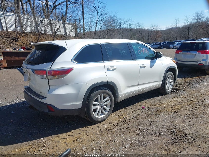 2015 Toyota Highlander Le V6