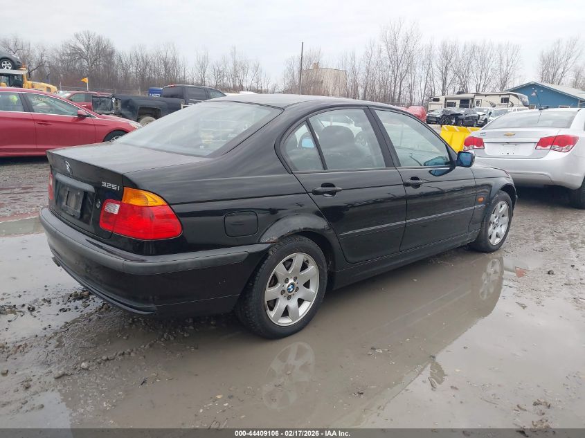 2001 BMW 325I