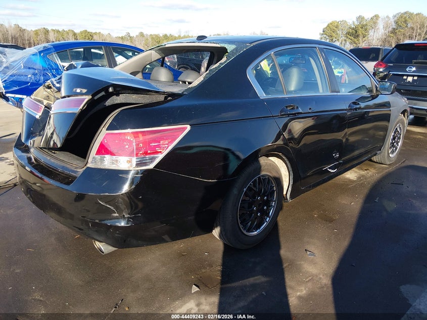 2012 HONDA ACCORD SEDAN 2.4L I-4 DOHC, VVT, 190HP