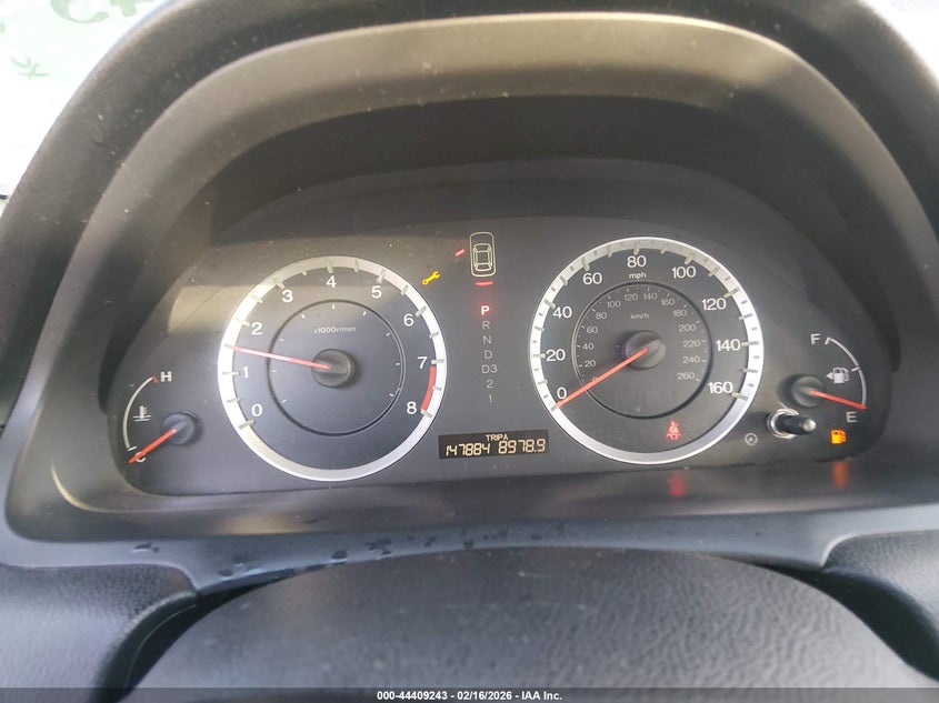 2012 HONDA ACCORD SEDAN 2.4L I-4 DOHC, VVT, 190HP