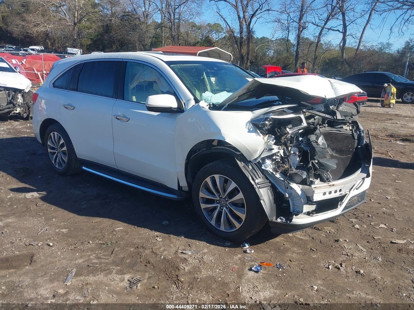 2016 Acura Mdx Technology Acurawatch Plus Packages/Technology Package