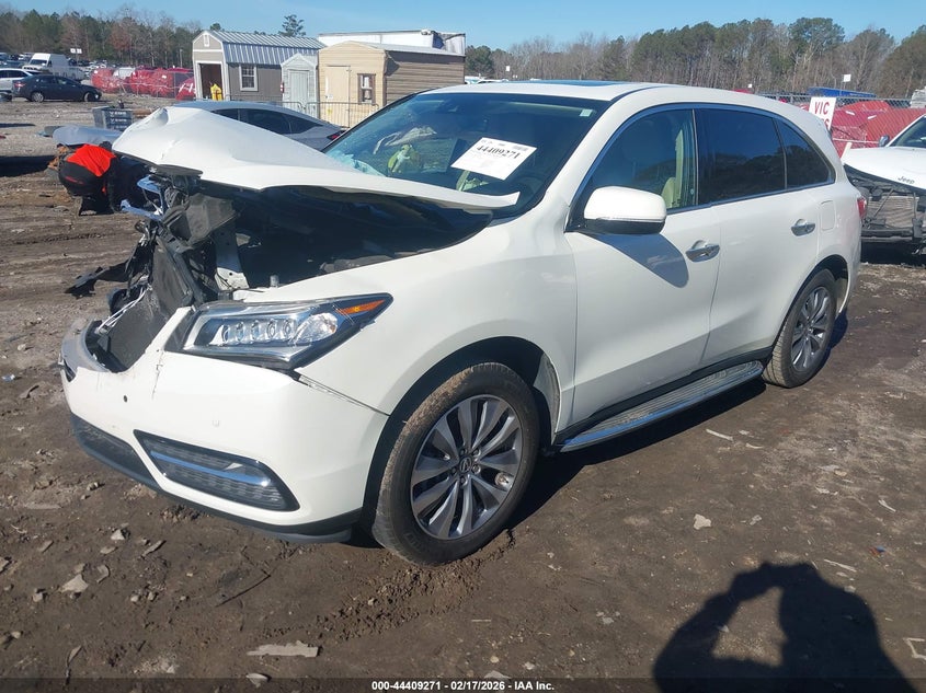 2016 Acura Mdx Technology Acurawatch Plus Packages/Technology Package