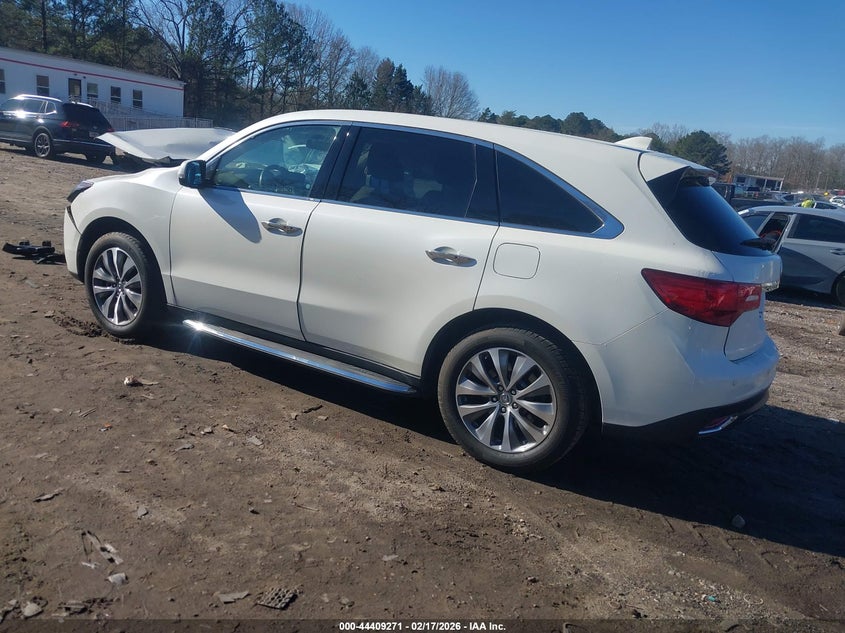 2016 Acura Mdx Technology Acurawatch Plus Packages/Technology Package