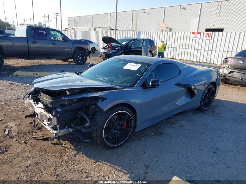 Vin: 1g1yb3d49r5121534, lot: 44906024, chevrolet corvette stingray rwd  2lt 20242