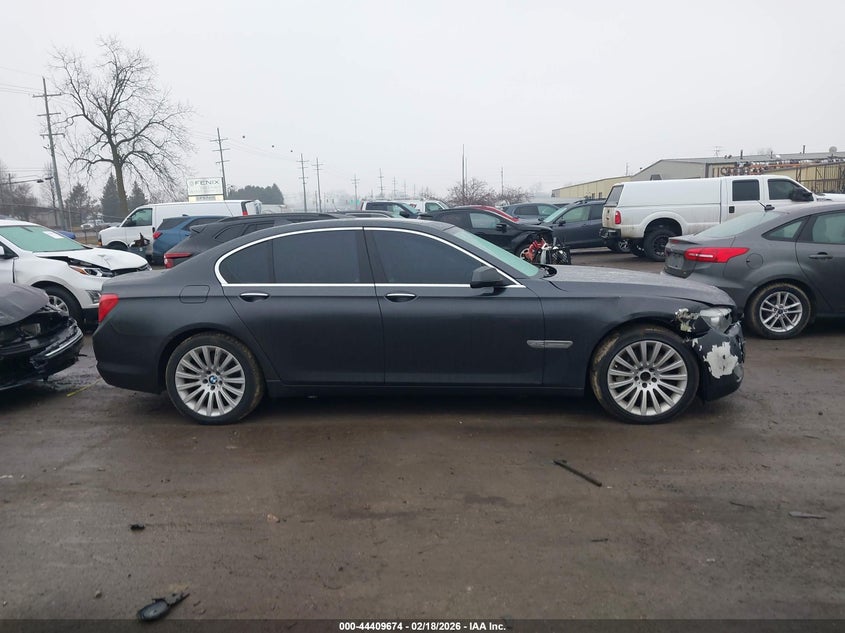 2012 BMW 750I xDrive VIN: WBAKC6C50CC396554 Lot: 44409674