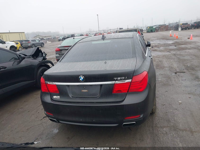 2012 BMW 750I xDrive VIN: WBAKC6C50CC396554 Lot: 44409674