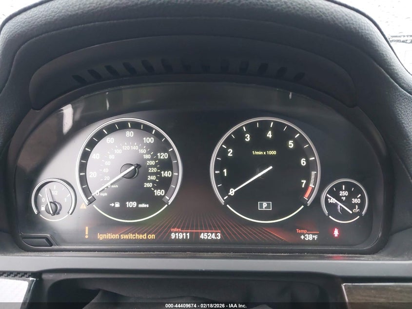 2012 BMW 750I xDrive VIN: WBAKC6C50CC396554 Lot: 44409674