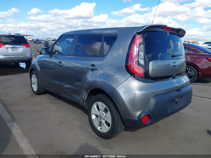 2015 Kia Soul VIN: KNDJN2A23F7216006 Lot: 44409911