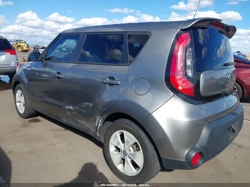 2015 Kia Soul VIN: KNDJN2A23F7216006 Lot: 44409911