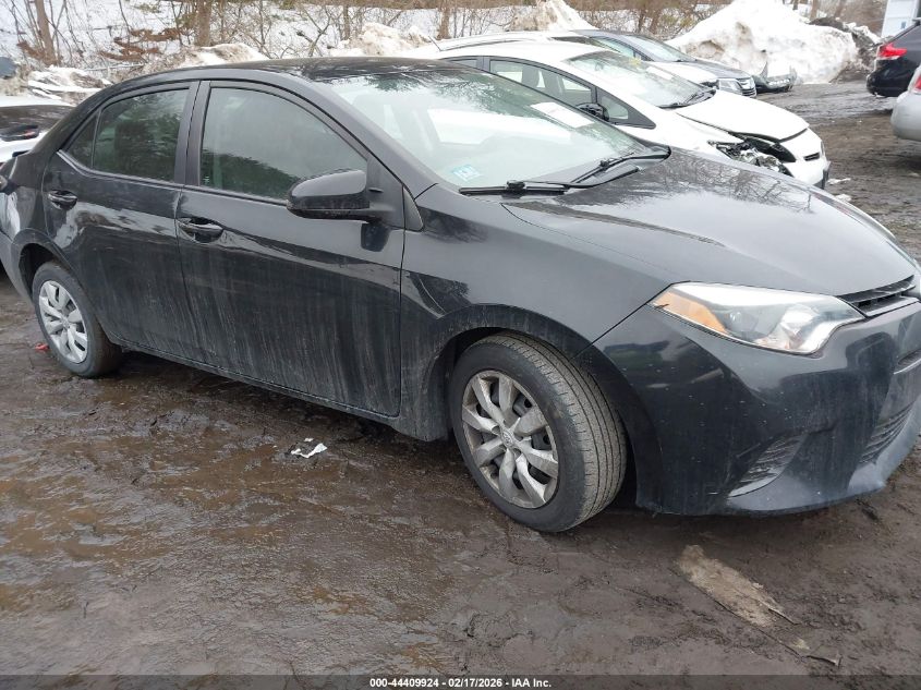2016 Toyota Corolla Le