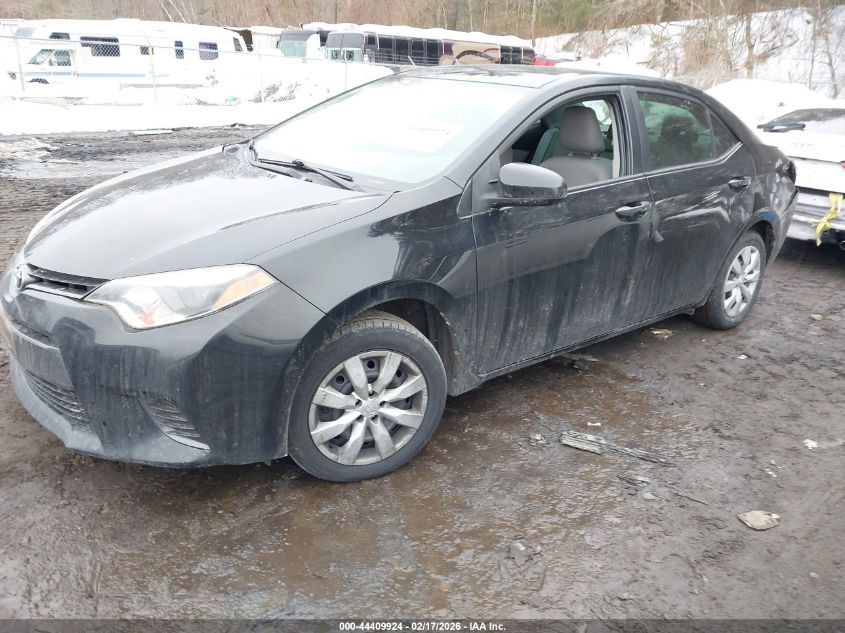 2016 Toyota Corolla Le