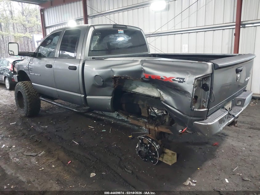 2006 Dodge Ram 2500 Slt/Trx4 Off Road/Sport/Power Wagon