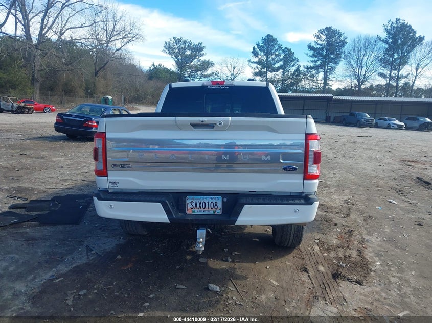 VIN 1FTFW1E5XNFB89022 2022 FORD F-150 PLATINUM