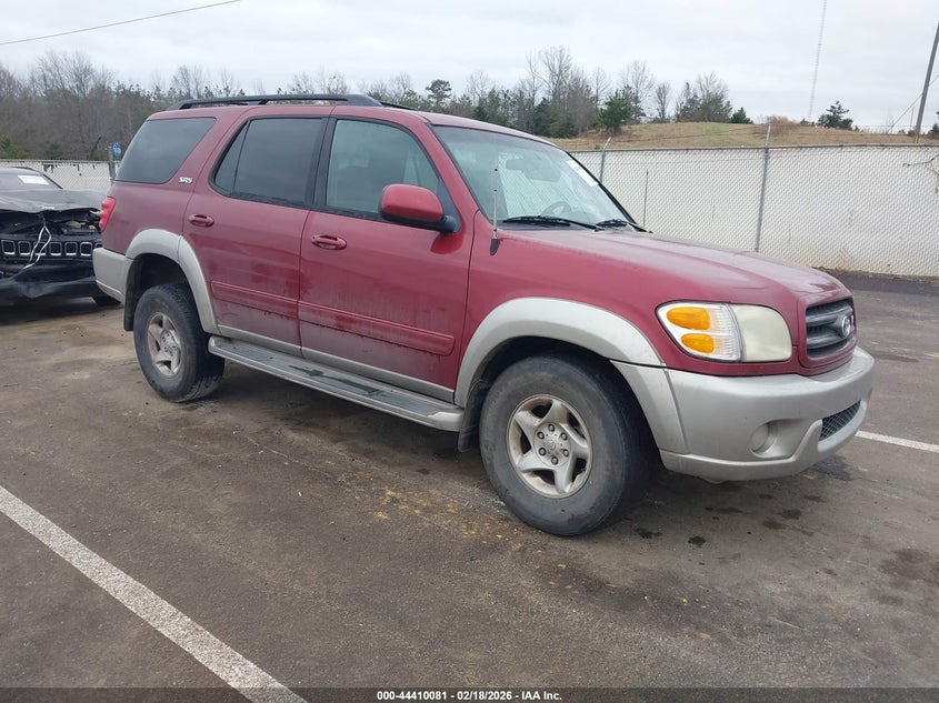 2002 TOYOTA SEQUOIA SR5 V8