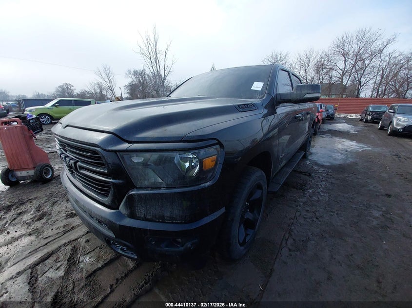 Vin: 1c6srfft1kn890735, lot: 44906708, ram 1500 big horn/lone star  4x4 5'7 box 20192