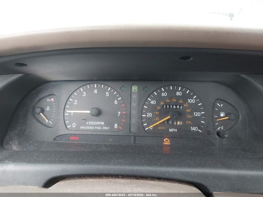 1996 Toyota Avalon Xl/Xls VIN: 4T1BF12B7TU109155 Lot: 44410243