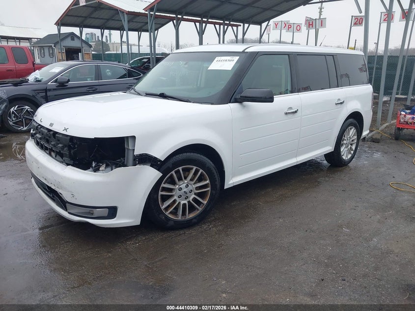 Vin: 2fmhk6c82fba22411, lot: 44906880, ford flex sel 20152
