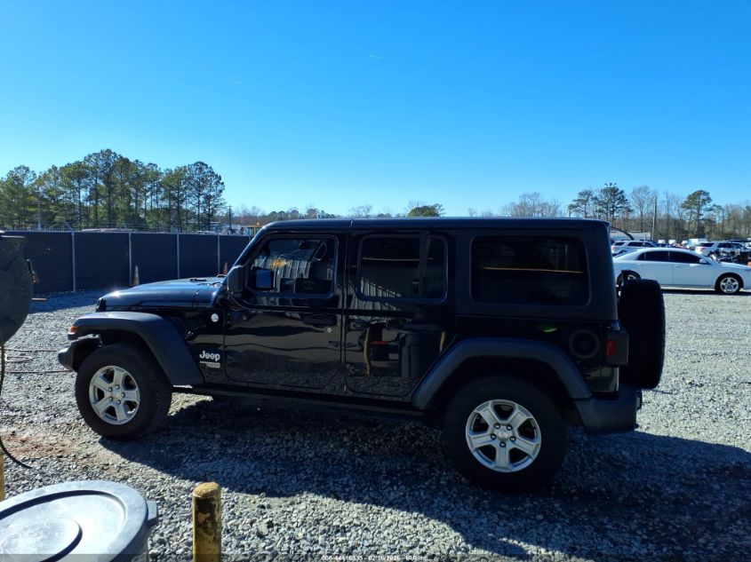 2020 Jeep Wrangler Unlimited Black And Tan 4X4/Freedom 4X4/Sport 4X4/Sport Altitude 4X4/Sport S 4X4/Willys 4X4/Willys Sport 4X4 VIN: 1C4HJXDG3LW298481 Lot: 44410335