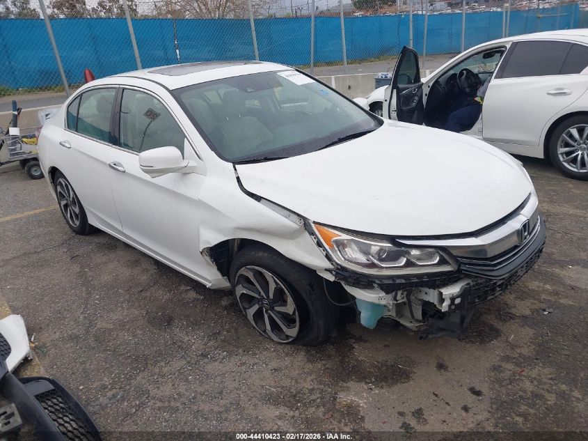 2016 Honda Accord Ex-L V-6