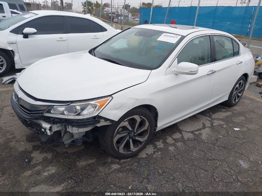 2016 Honda Accord Ex-L V-6