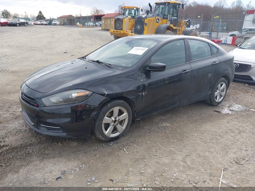 Vin: 1c3cdfbb7gd717506, lot: 44907086, dodge dart sxt 20162